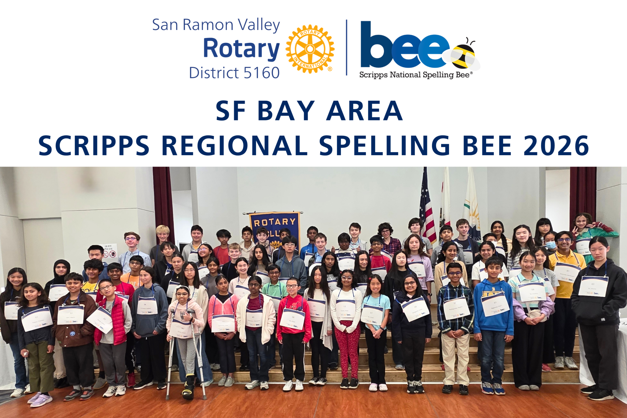 Scripps Spelling Bee 2026 | Rotary Club of San Ramon Valley California